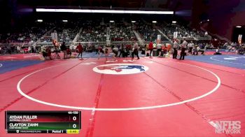 4A-150 lbs Cons. Round 1 - Aydan Fuller, Natrona County vs Clayton Zahm, Cheyenne East