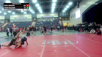 149 lbs Cons. Round 3 - Amari Williams, Apprentice School vs Noah Gregory, Southeastern