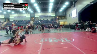 149 lbs Cons. Round 3 - Amari Williams, Apprentice School vs Noah Gregory, Southeastern