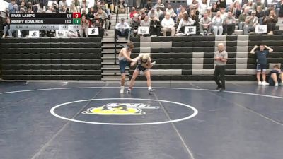 150 lbs Quarters & 1st Wb (16 Team) - Ryan Lampe, East Jackson HS vs Henry Edmunds, Lovett School