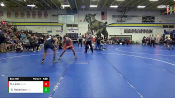 JV-32 lbs Round 2 - Osten Roberston, Cedar Rapids Jefferson vs Nick Lewis, West Delaware, Manchester