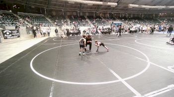 49 lbs Quarterfinal - Waylon Cooper, Sperry Wrestling Club vs Bryker Smith, Salina Wrestling Club