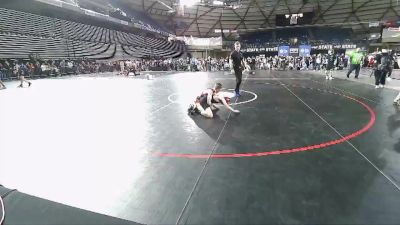 88 lbs Round 1 - Solomon Jones, Spokane Wrestling vs James Russell, Camas Wrestling Club