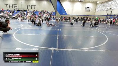 80 lbs Quarterfinal - Jack Wilcoxen, Northside Wrestling Club vs Wyatt Augason, Team Prestige