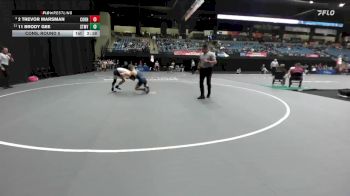 125 lbs Cons. Round 5 - 2 Trevor Marsman, Cornerstone vs 11 Brody Gee, Saint Mary
