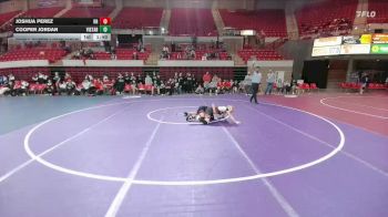 120 lbs Round 2 - Quarters & 1st Wb (16 Team) - Cooper Jordan, Cedar Park Vista Ridge vs Joshua Perez, Round Rock