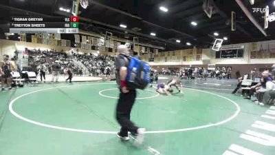 165 lbs Quarterfinal - Tigran Greyan, Valencia vs Treyton Sheets, Frontier
