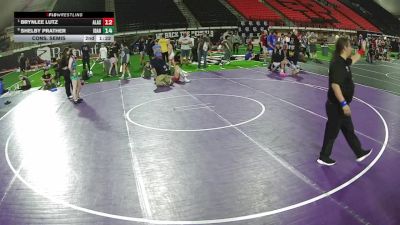 115 lbs 3rd Place Match - Danika Gutierrez, Nevada vs Nyah O'Neil, Alaska