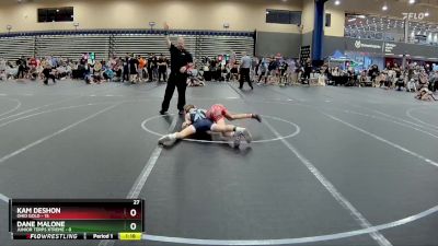 84 lbs Round 1 (4 Team) - Kam DeShon, Ohio Gold vs Dane Malone, Junior Terps Xtreme