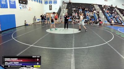 165 lbs Round 2 - William Tripp, Palmetto State Wrestling vs Owen Banks, Reverence Wrestling Club