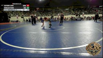 110 lbs Round Of 16 - Kayden Long, Tough N Technical Wrestling Club vs Skielar Ford, Noble Takedown Club