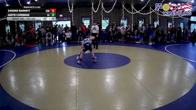 101-107 lbs Round 1 - Zander Barnett, Armstrong vs Aidyn Cornman, Kiski Area