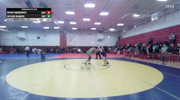 157 lbs Cons. Round 2 - Evan Hieserich, Cloverdale vs Myles Ramos, St Patrick - St Vincent