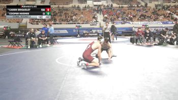 134-D1 Cons. Round 2 - Cooper Hughes, Casteel High School vs Caden Briquelet, Perry High School