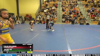 70 10U Cons. Round 2 - Jacob Lee, Elk River vs Calin Kollross, Luxemburg-Casco