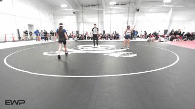96 lbs Rr Rnd 5 - Lexie Miller, Ponca City LadyCat Wrestling vs Alexis Anderson, Cleveland