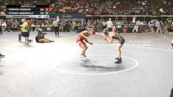 D 3 138 lbs Quarterfinal - Sypher Tamborella, Fisher vs Pierson Comeaux, Basile