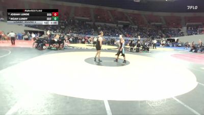 6A Boys 215 lbs Champ. Round 2 - Josiah Lunde, South Salem Boys vs Noah Lundy, Southridge Boys