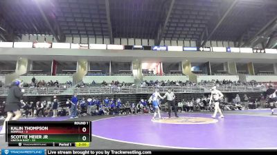 150 lbs Round 1 (4 Team) - Scottie Meier Jr, Lincoln East vs Kalin Thompson, Norfolk