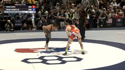 79 lbs 1st Place Match - Evan Wick, SoCal RTC/ Titan Mercury Wrestling Club (TMWC) vs Dean Hamiti Jr, Cowboy RTC/ Titan Mercury Wrestling Club (TMWC)