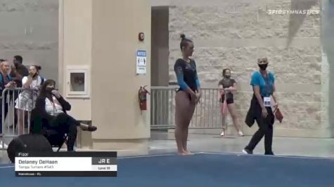 Delaney DeHaan - Floor, Tampa Turners #543 - 2021 USA Gymnastics Development Program National Championships