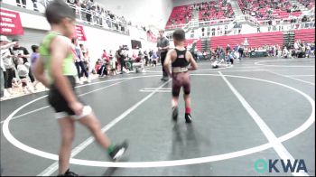 52 lbs Round Of 32 - Avelino Juarez, Clinton Youth Wrestling vs Adan Reza, Watonga Youth Wrestling