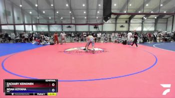 132 lbs Semifinal - Zachary Keinonen, OR vs Noah Koyama, WA