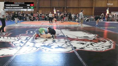 145 lbs Quarterfinal - Cole Riddiough, Farmingdale High School vs Duncan Harrington, Mt. Anthony Union High School