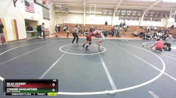 175 lbs Quarterfinal - Silas Vickery, Red Mountain vs Conner Hangartner, Mica Mountain