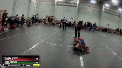 60 lbs Round 5 (6 Team) - Emory White, CTWHALE vs Jack Koenig, Rampage