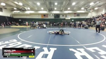 132 lbs Champ. Round 2 - Michael Tabil, North Thurston vs Porter Mroszczyk, Timberline