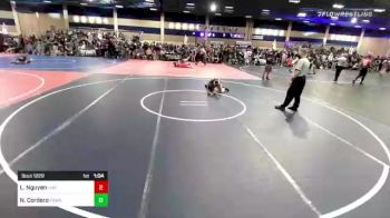 101 lbs Round Of 16 - Lauren Nguyen, Livermore Elite WC vs Noemi Cordero, Poway Elite