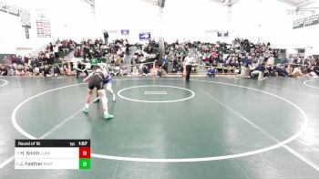 126 lbs Round Of 16 - Henry Smith, Jonathan Law vs James Feather, Brookfield/Shepaug