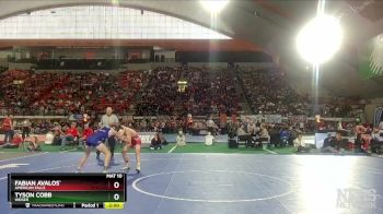 3A 145 lbs Quarterfinal - Tyson Cobb, Weiser vs Fabian Avalos`, American Falls