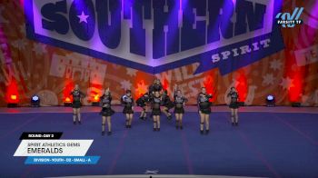 Spirit Athletics Gems - Emeralds [2025 L1 Youth - D2 - Small - A Day 2] 2025 Cheer Power Southern Nationals