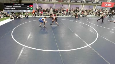 16U Boys - 150 lbs Champ. Round 1 - Lincoln Hinchman, Contenders Wrestling Academy vs Eli McCleish, Immortal Athletics WC