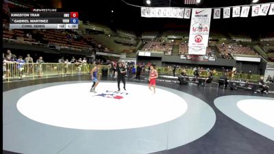 113 lbs Cons. Semis - Kingston Tran, Reign Wrestling Club vs Gabriel Martinez, Vacaville High School Wrestling