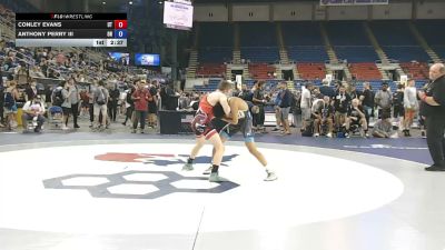 126 lbs Cons. Sub-rd Of 64 - Conley Evans, Utah vs Anthony Perry III, Ohio