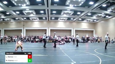 88 lbs Quarterfinal - Lillia Ramos, Thorobred WC vs Michelle Rialmo, Americana Jiu Jitsu Collective