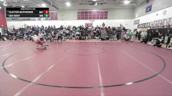 113 lbs Quarterfinal - Clayton McPheters, Mattanawcook vs Leo Gray, Noble