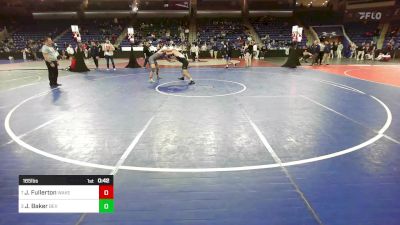 165 lbs Quarterfinal - Jaden Fullerton, Wakefield vs Joseph Baker, Beverly