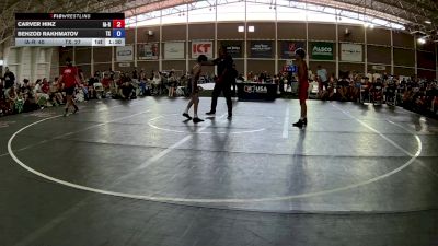 106 lbs Carver Hinz, Iowa Red vs Behzod Rakhmatov, Texas