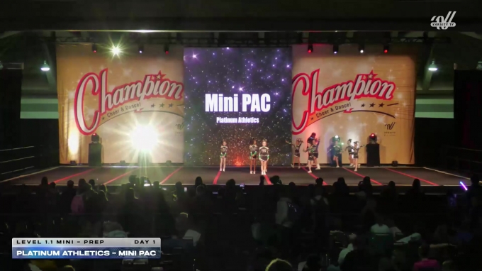 Platinum Athletics - Mini PAC [2025 L1.1 Mini - PREP Day 1] 2025 ...
