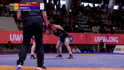 97 kg Quarterfinal - Abdulrashid Sadulaev, UWW vs Nurdaulet Bekenov, KAZ