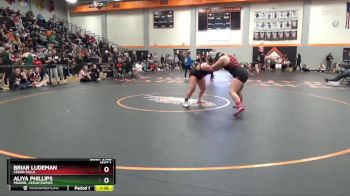 190 lbs Semifinal - Briar Ludeman, Cedar Falls vs Aliya Phillips, Prairie, Cedar Rapids