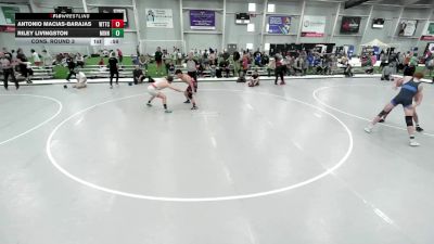 Junior Boys - 190 lbs Cons. Round 3 - Antonio Macias-Barajas, World Team Training Center vs Riley Livingston, Minnesota