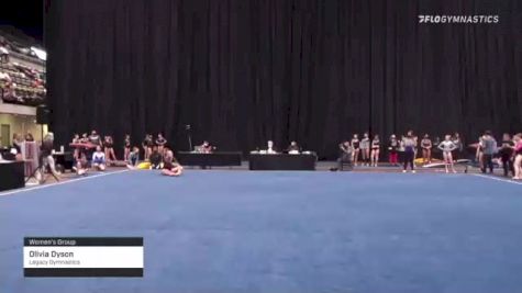 Olivia Dyson - Women's Group, Legacy Gymnastics - 2021 Women's Xcel Region 4 Championships