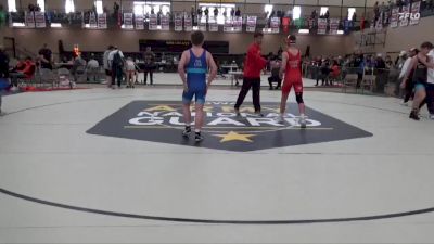 126 lbs Champ. Round 2 - Karson Reinhardt, Sebolt Wrestling Academy vs Weston Porter, Powerhouse Wrestling Club