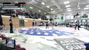 138 lbs Placement Matches (8 Team) - Langdon Klinkhammer, West Central vs Aiden Ellerbroek, Harrisburg