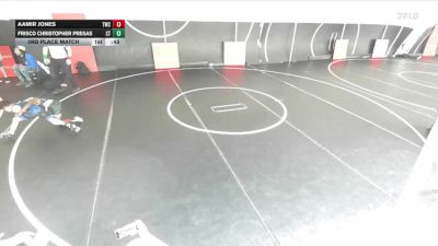 67 lbs 3rd Place Match - Aamir Jones, Threshold Wrestling Club vs Frisco Christopher Presas, South Torrance